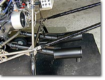 Fertiger Auspuff
