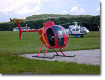 Mini mit groem Bruder Heliport Oedheim