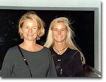 meine Frau Carola und Tocher Viola