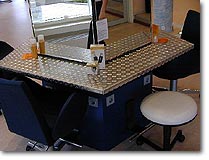 Alu Warzenblechablage
