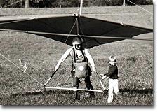 1980 in Bieringen mit Tochter Viola