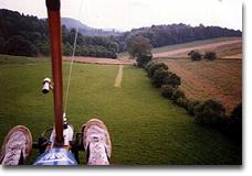 beim Landeanflug